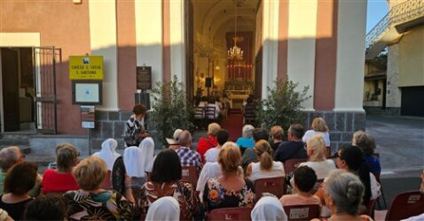 ACI BONACCORSI riapertura chiesa Santa Lucia e San Gaetano