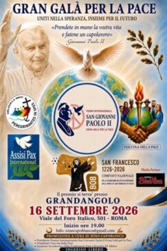 Gran gal&agrave; perr la pace