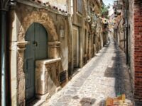 I pittoreschi vicoli di Gangi