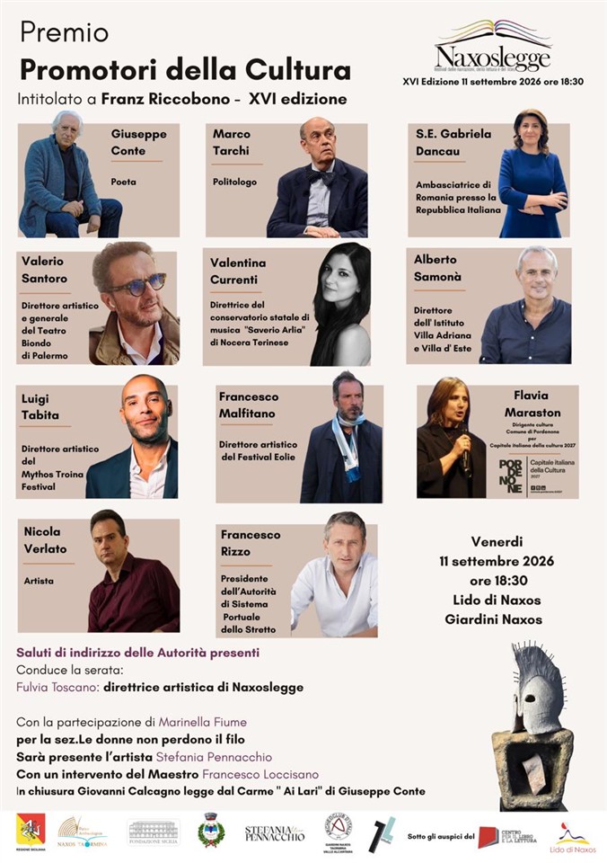 NaxosLegge 2026 i premiati