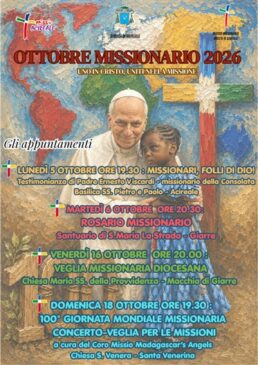 locandina Ottobre missionario