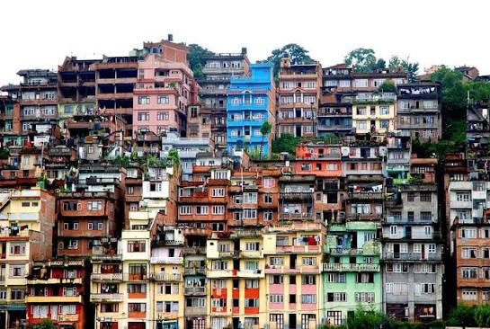 villaggi distrutti in Nepal