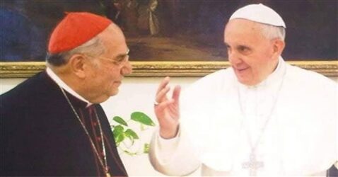 Cardinale Romeo con Papa Francesco