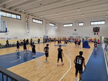 Partita di Volley maschile PalaTomarchio di Viagrande