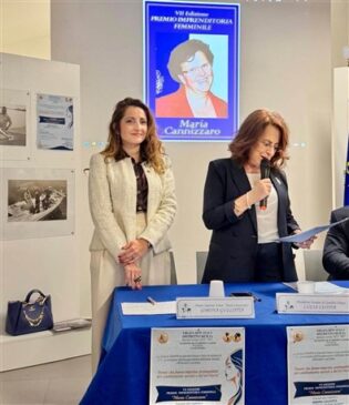 Simona Gullotta e la presidente Lucia Leotta