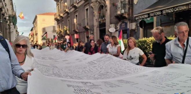 Sudario della memoria fa tappa ad Acireale Sudario della memoria