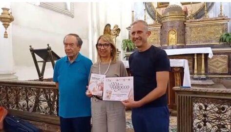 Vecchio Di Mauro e l'assessore comunale Francesco D'Ambra