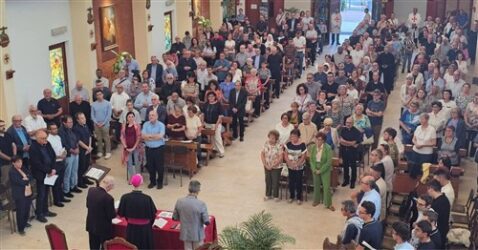 assemblea diocesana vista dall'alto