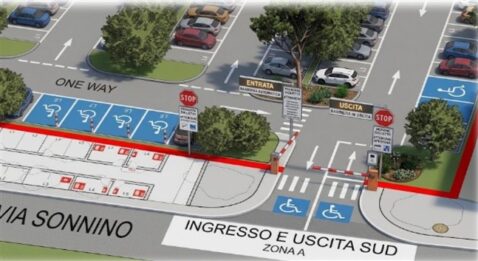 progetto parcheggio Pozzillo